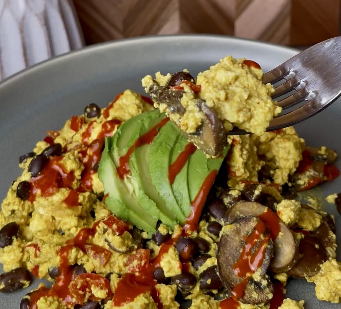 Southwest Style Tofu Scramble